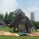 Illustration for article titled First Real Look at Tokyos Giant Godzilla Statue